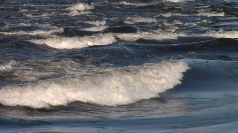 Waves  動画素材 348691