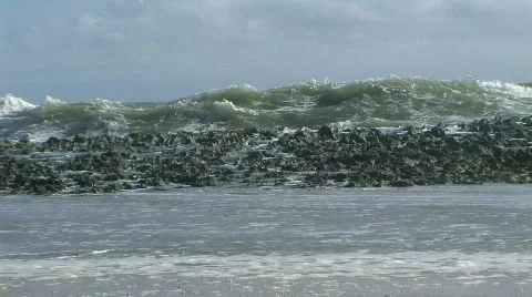 Waves Stock Footage 476648