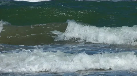 Waves Stock Footage 7728985