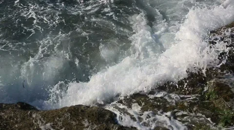 Waves Stock Footage 31989790