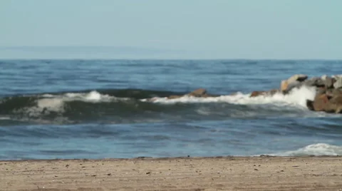 Waves Video stock 46807831