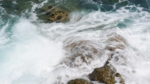 Waves Video stock 60774370