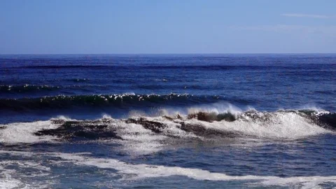 Waves Stock Footage 87712195