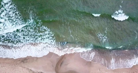 Waves Stock Footage 91397215