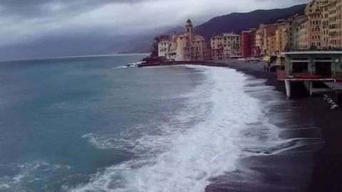 Waves Stock Footage 98944786