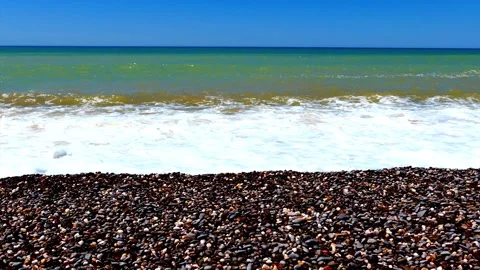 The waves Stock Footage 132215006
