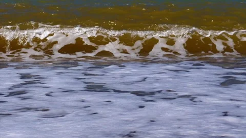The waves Stock Footage 132215007