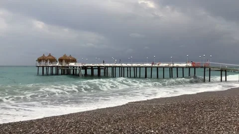Waves Stock Footage 168632444