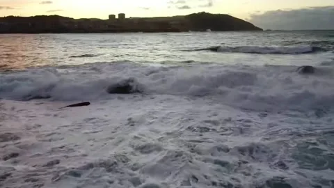 Waves Stock Footage 170195547