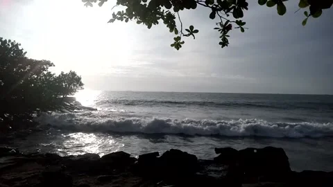 Waves Stock Footage 227467345