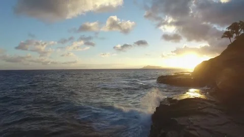 Waves Video stock 243432729