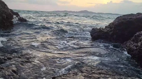 The waves Stock Footage 248827204