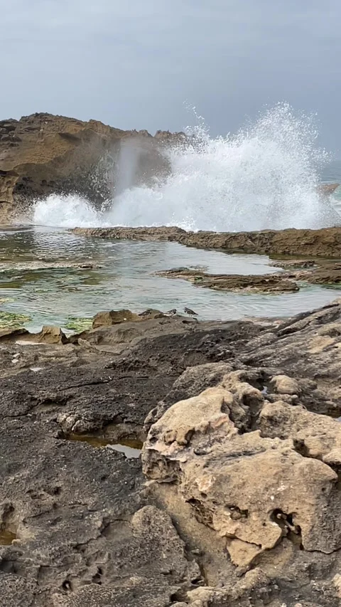 Waves Stock Footage 333581399