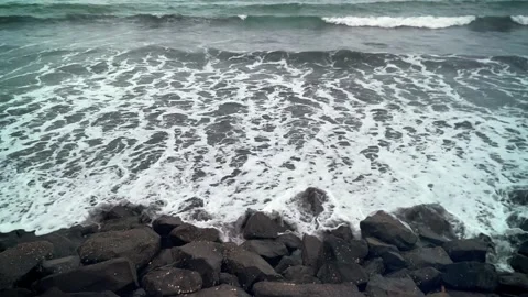 Waves Video stock 345424721