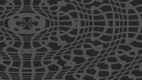 Waves of Force Rippling Through Lines Stock Footage 139735385