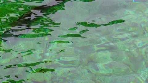 Waves formed on the lake from the wind Stock Footage 233735537
