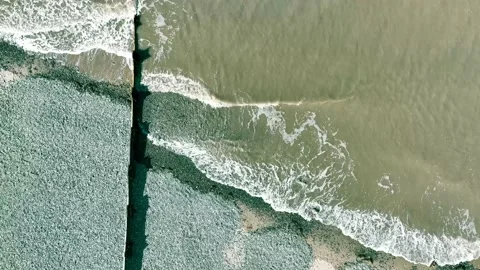 Waves Gently Breaking Stock Footage 237828016