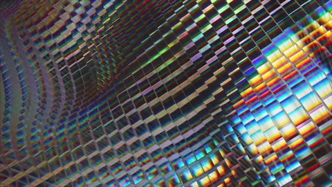 Waves glass cylinders Stock-Footage 312840088