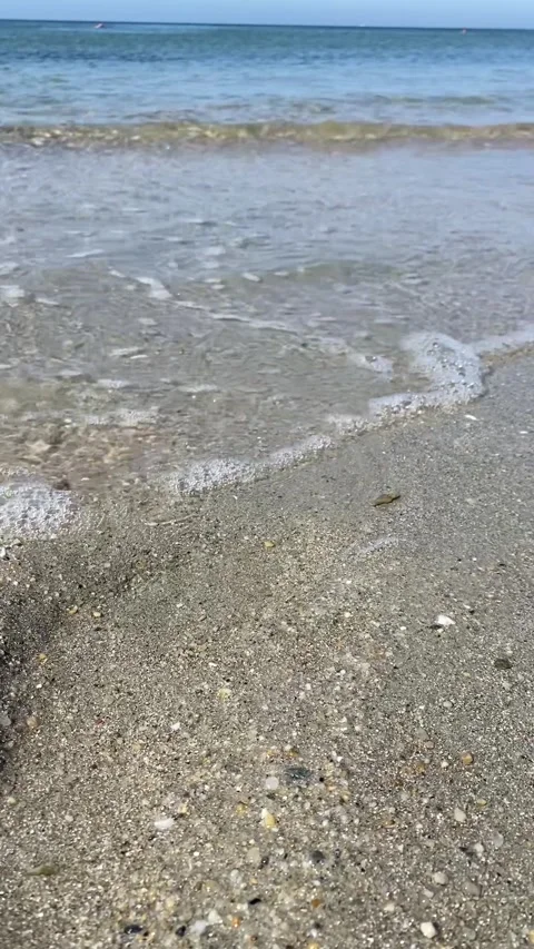 The waves go up and down Stock Footage 171889524