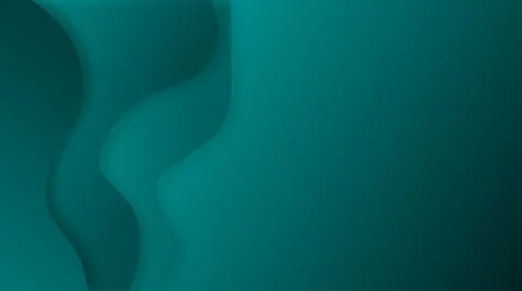Waves gradient abstract background on the left of emerald green colors イラスト素材