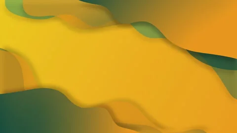 Waves gradient abstract background at the top and bottom obliquely of emerald Stock Footage 188938347