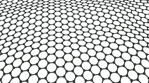 Waves on a Graphene Sheet Stock Footage 22425398