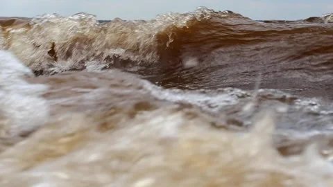 Waves, great design for any purpose. Stock Footage 194951916