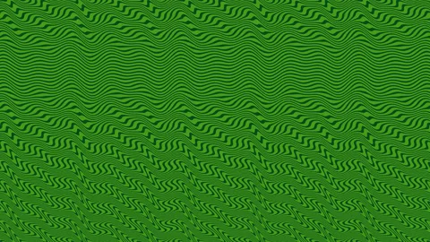 Waves of Green Lines Tiered Rows Stock Footage 143895765