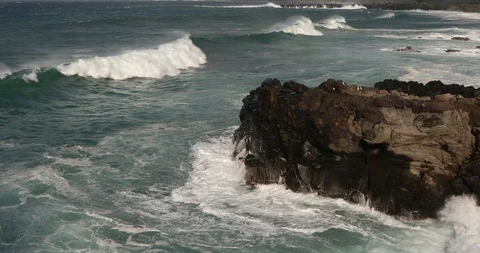 Waves at Ironwoods beach Vídeo Stock 107830188