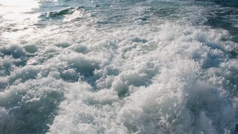 Waves at Istanbul Stock Footage 106905399