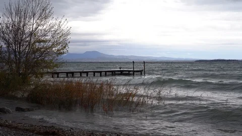 Waves on the Lake Stock-Footage 120137340