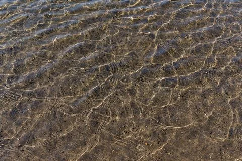 Waves of Lake Stock Photos