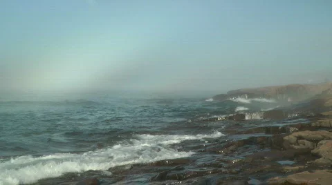 Waves On Lake Superior Stock Footage 796820