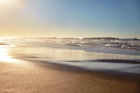 Waves landscape beach Foto stock