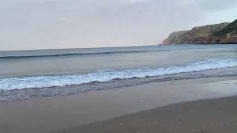 Waves lapping Cape Stock Footage 270149361