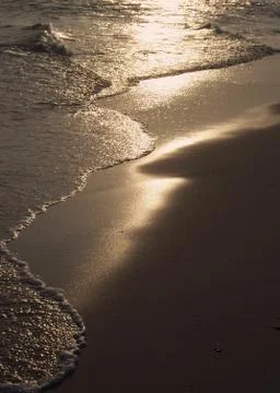 Waves lapping Stock Photos