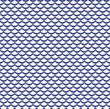 Waves lines design elements pattern chinese style イラスト素材