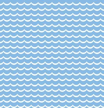 Waves lines design elements pattern chinese style Stock Illustration