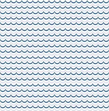 Waves lines design elements pattern chinese style 库存插图