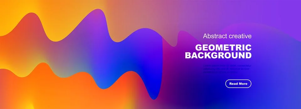 Waves with liquid colors dynamic abstract background for covers, templates イラスト素材