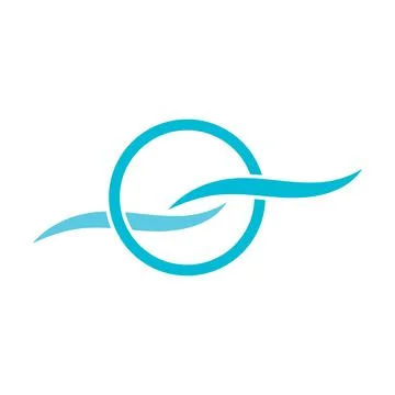 Waves Logo Template vector symbol Stock Illustration