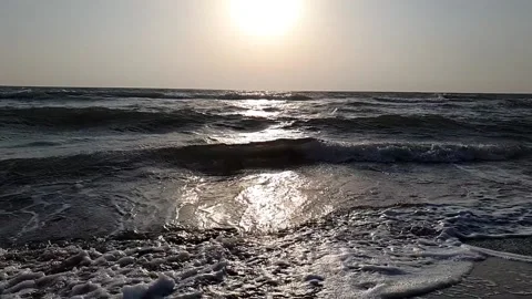 Waves Low Angle Video stock 230095539