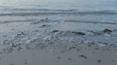 Waves (Macro) Video stock 90864871