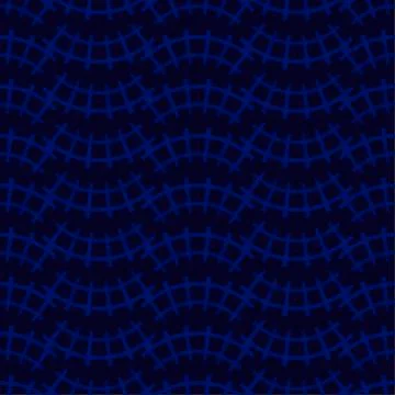Waves. Mosaic with geometric shapes. Stock Illustration