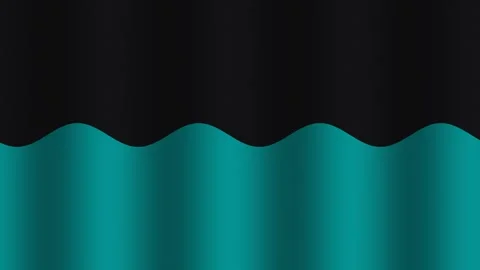 Waves moving across a dark surface in a contrasting color Stock Footage 338300930