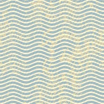 Waves nautical pattern Stockillustratie