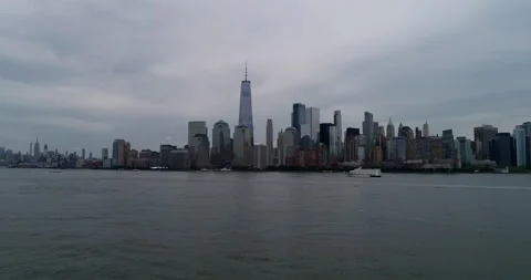 Waves near Manhattan Stock Footage 149747171
