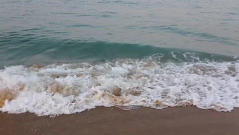 Waves from the ocean Stock Footage 8359881