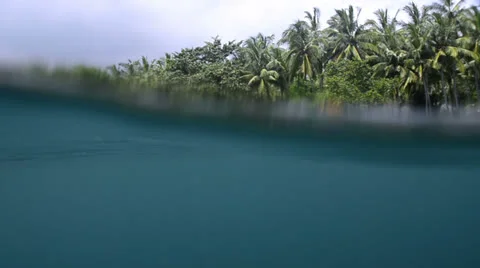 Waves of an ocean Stock Footage 23579646