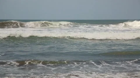 Waves in the ocean Stock Footage 41872493